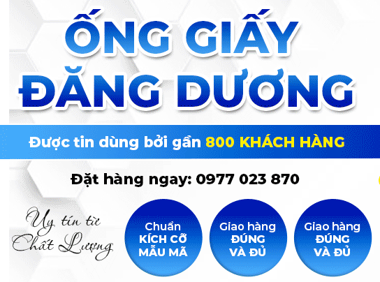 CÔNG TY TNHH SẢN XUẤT THƯƠNG MẠI ỐNG GIẤY ĐĂNG DƯƠNG