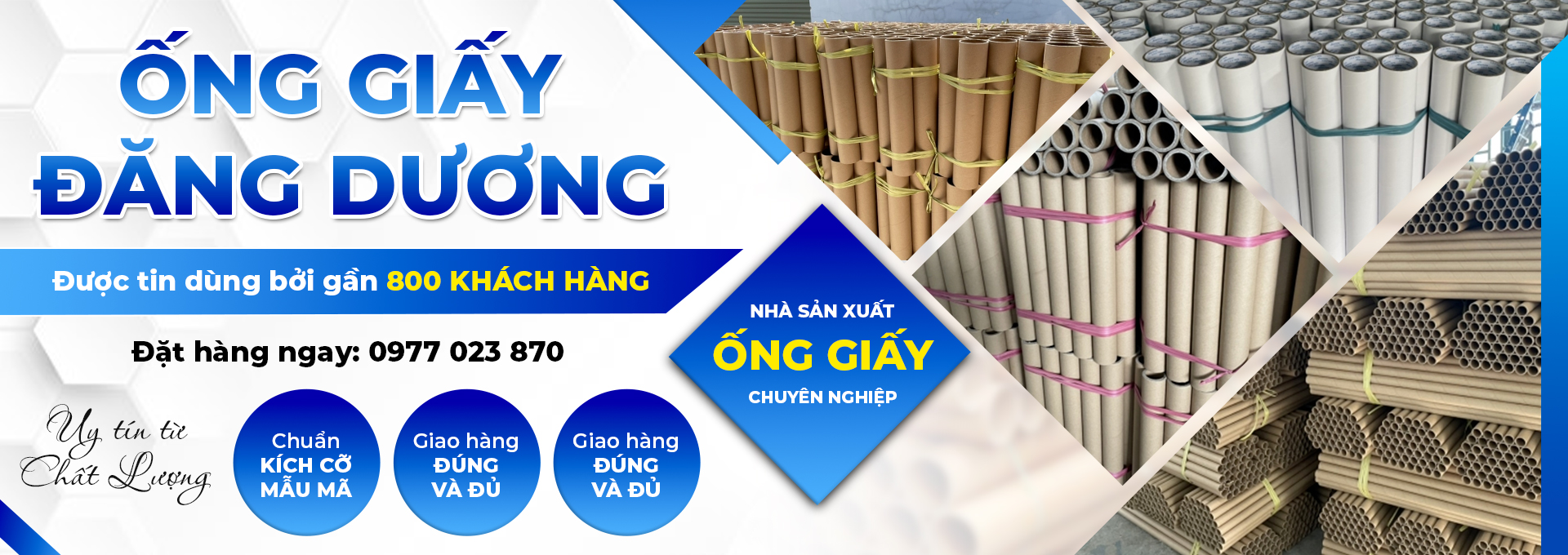 CÔNG TY TNHH SẢN XUẤT THƯƠNG MẠI ỐNG GIẤY ĐĂNG DƯƠNG